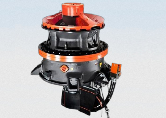 Gp200s4 horizontal bar hydraulic series cone crusher, pebble and granite crusher, stone crushing expert factory